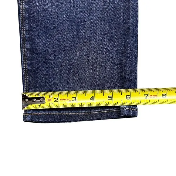 Hudson Jeans Women's Size 26 Blue Dark Wash Cigarette Jeans Slim‎ Straight - Image 10