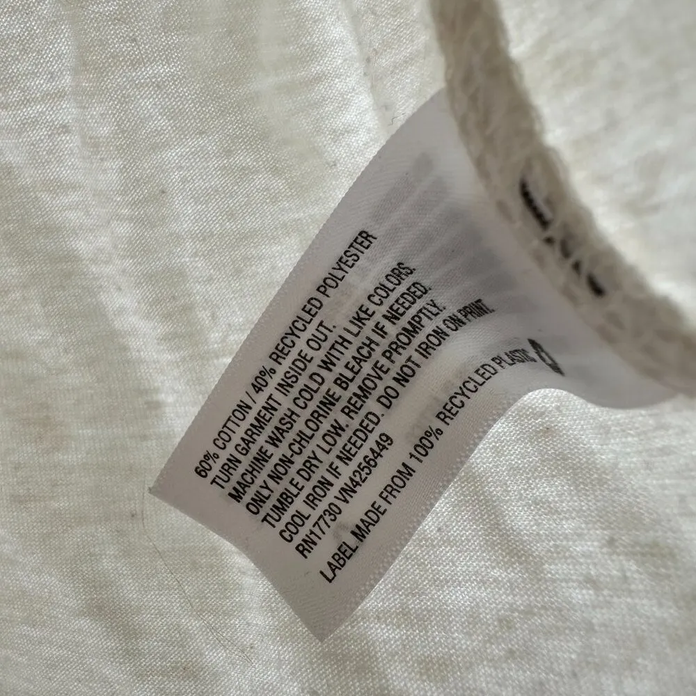 Goodfellow Short Sleeve Graphic T-Shirt S Cream Mountain Sun Dog Bone - Image 7