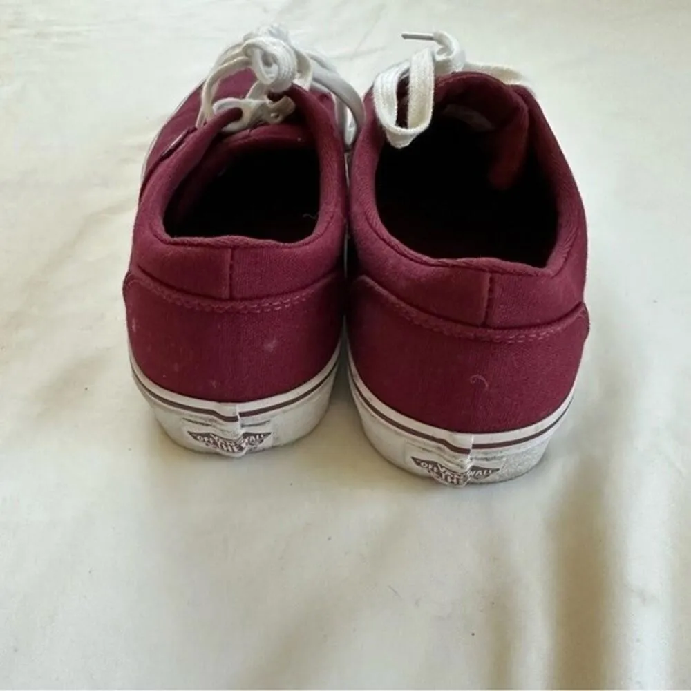 Vans Authentic low top Maroon shoes - Image 3