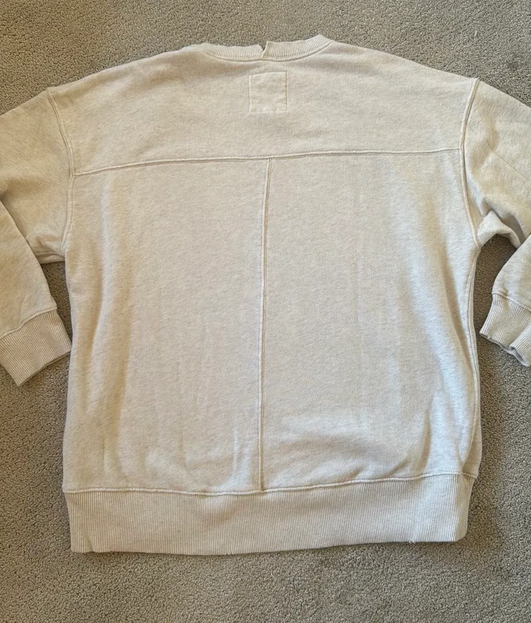 Tan Oversized Crewneck - Image 4
