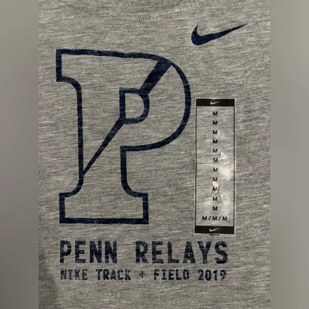 🔥Nike TRACK+FIELD TANK TOP Women's STYLE #642473-06G PENN RELAYS COLOR GREY NWT - Image 5