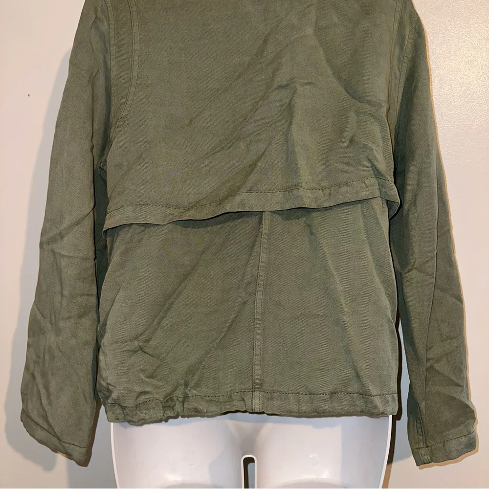 Collins Women's Utility Jacket in Sage Green Size Small - Image 8