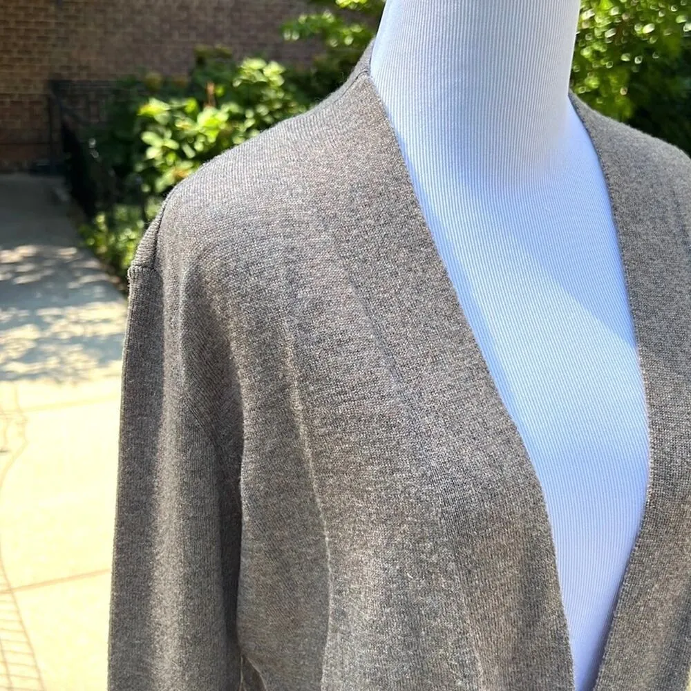 All Saints Brown Wool Reya Cardigan - Image 4