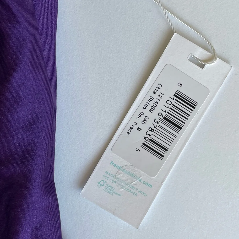 Frankie's Bikini Etta Shine Cheeky One Piece Swimsuit NWT - Image 12