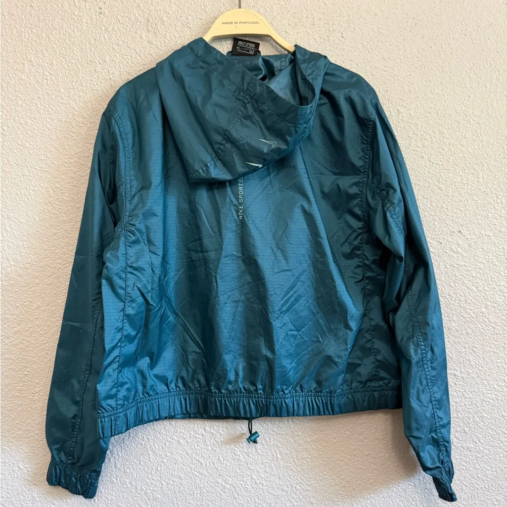 Nike Hooded Windbreaker‎ in Turquoise Size Small Utility Jacket - Image 4