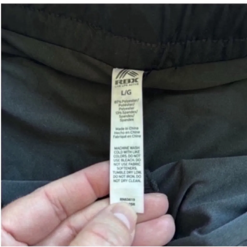 RBX Women's Sleek Black Mini Skirt Size L - Image 6