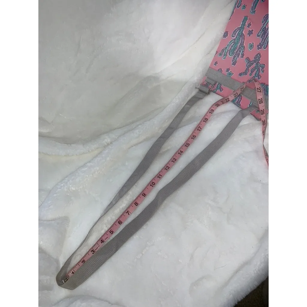 Simply Southern Women's Pink‎ Cactus Print Crossbody Bag Medium Adjustable Strap - Image 6