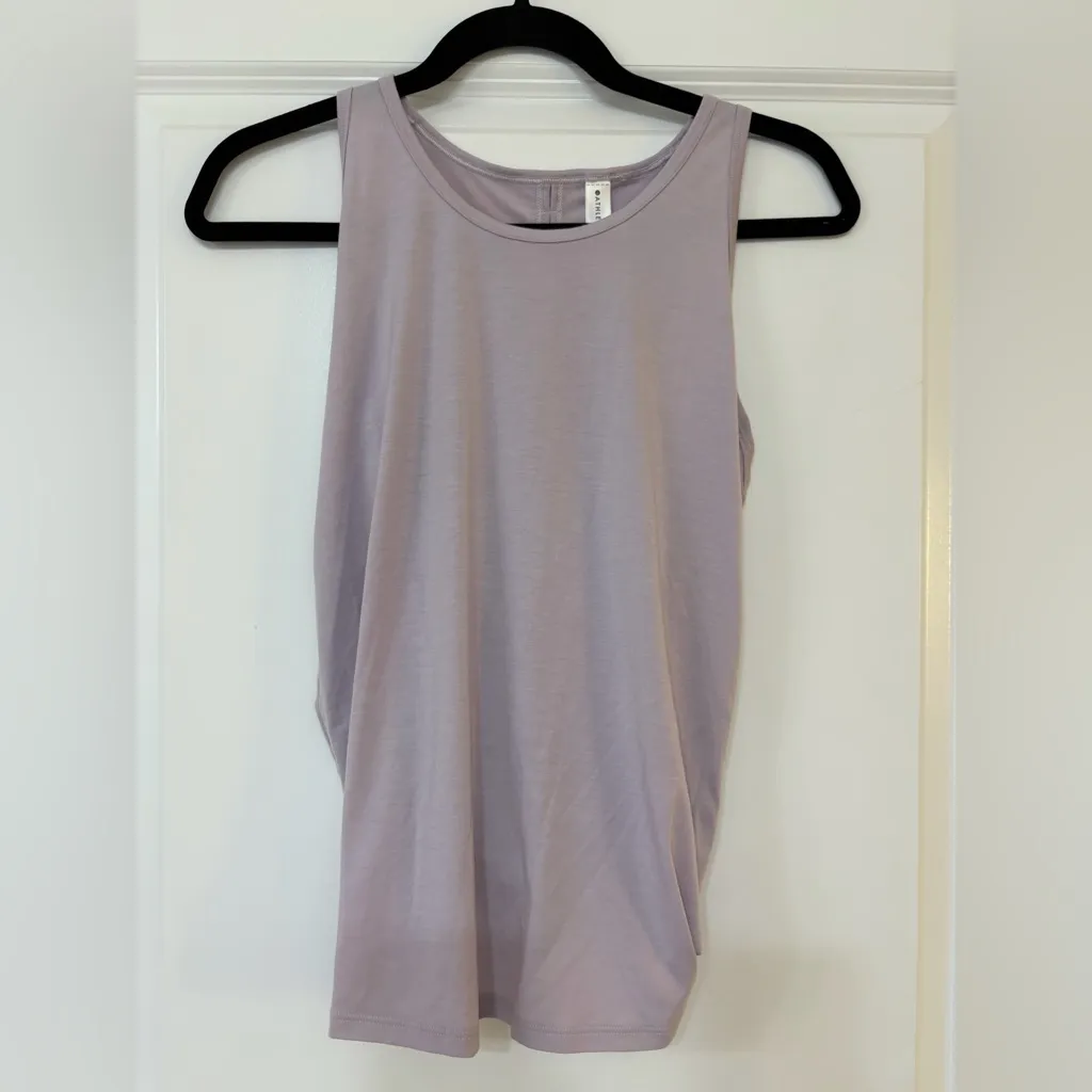 Athleta Essence Tie Back Tank Lavender Purple - Image 4