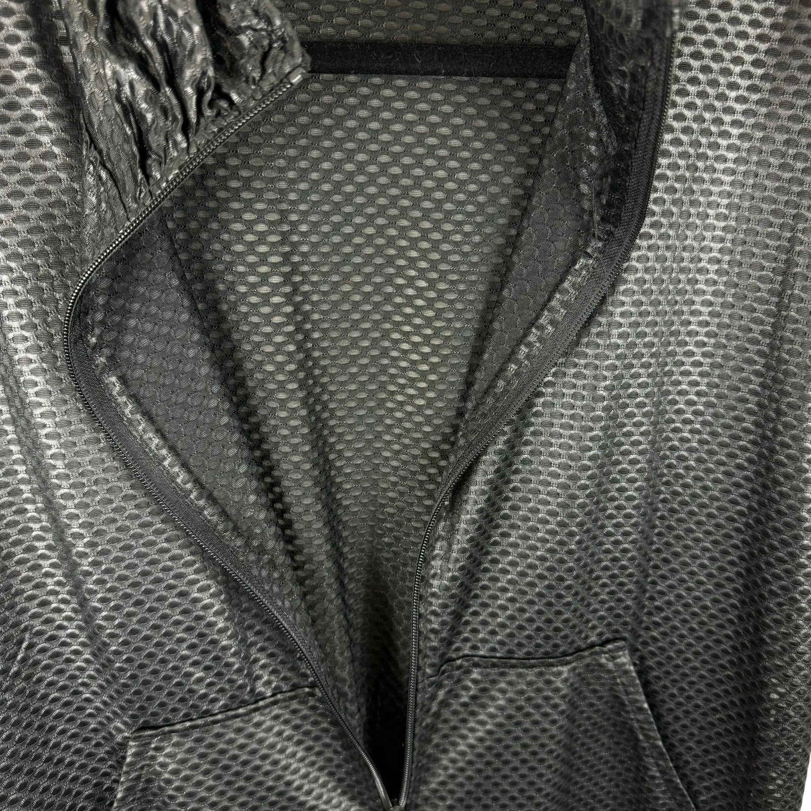 Nine West Active Black Zip Up Athletic Jacket Medium - Image 3