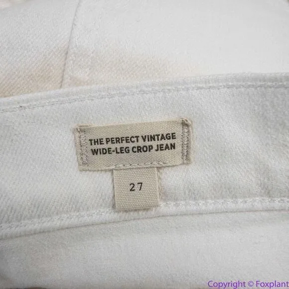 NEW Madewell The Perfect Vintage Wide-Leg Jean in Tile White,‎ 27,NJ021 - Image 13