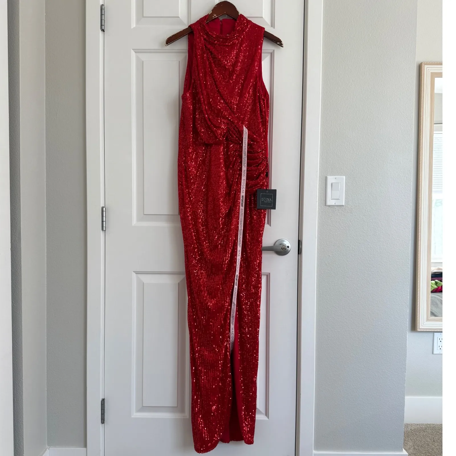 Ieena for Mac Duggal 27183 Sleeveless Cutout Evening Gown - Image 4