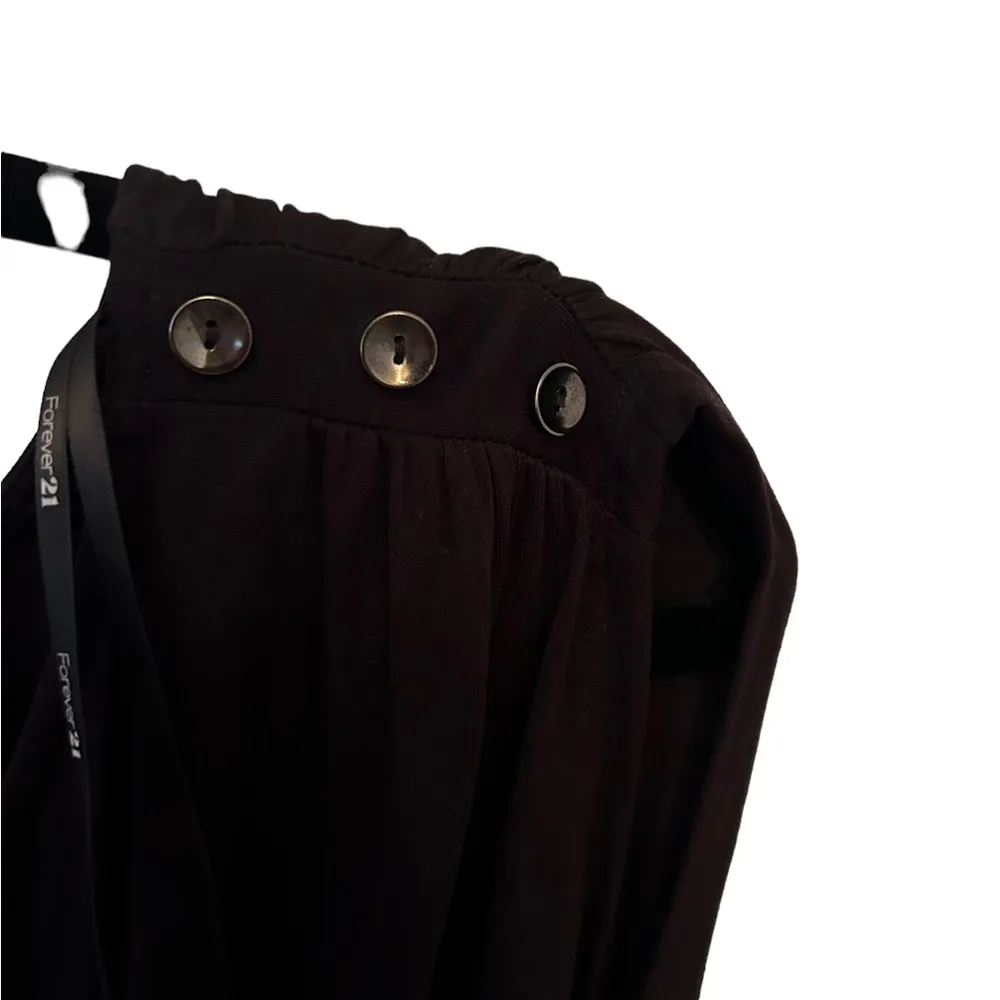 Forever 21 black sleeveless dress size medium - Image 4