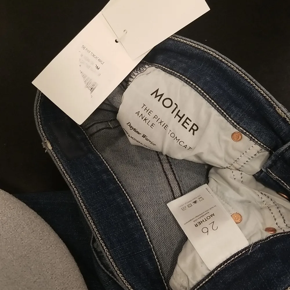 💕MOTHER💕 The Pixie Tomcat Ankle Jeans ~ Daytime Warrior 26 NWT - Image 16