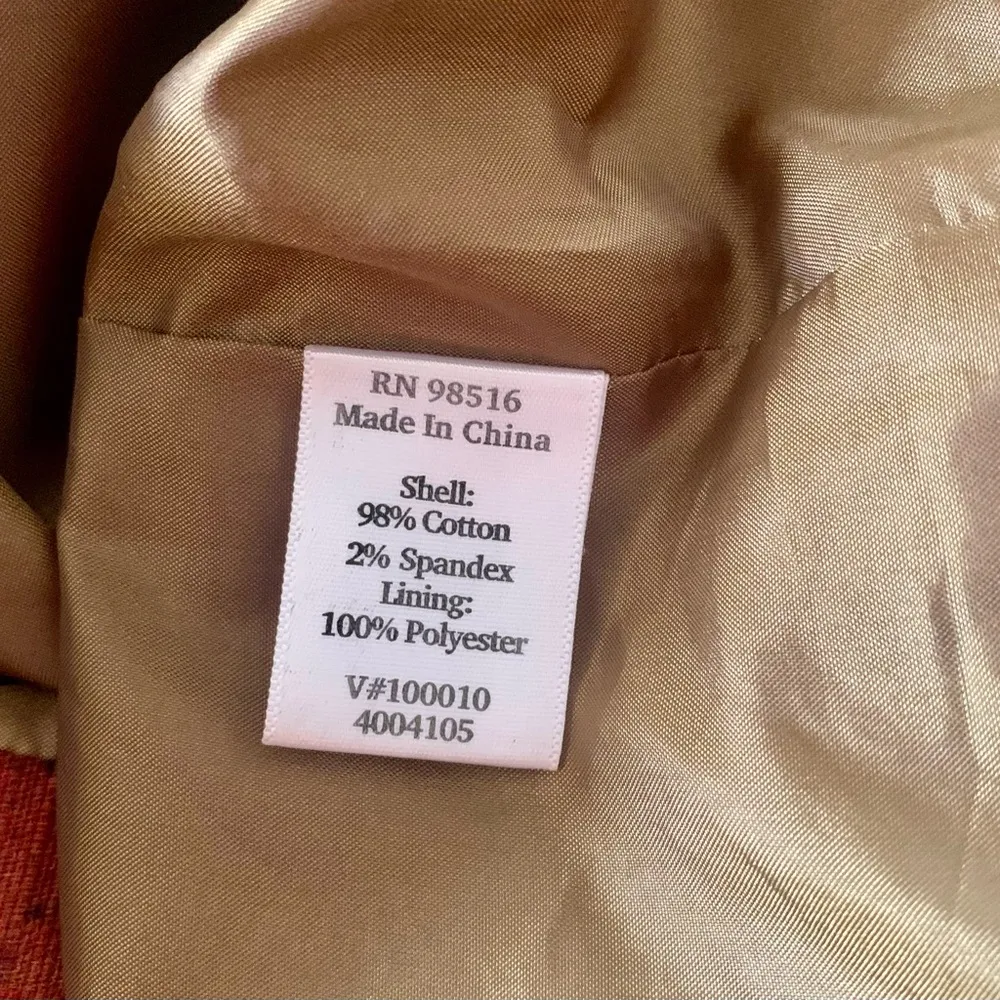 Coldwater Creek Floral Fall Time Jacket - Image 5