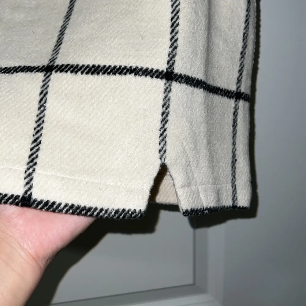 Pink Lily Plaid Pencil Mini Skirt - Image 2