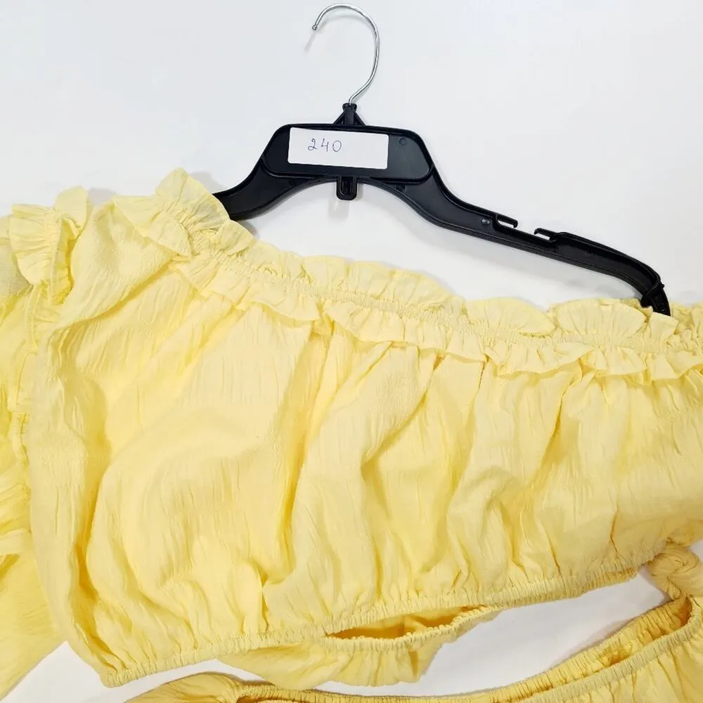 Lovers and Friends Tommy Romper in Lemon Yellow Large - Image 13