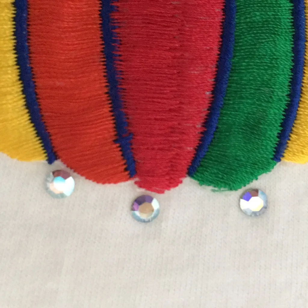 FINAL MARKDOWN Get lucky balloon tee medium White - Image 5