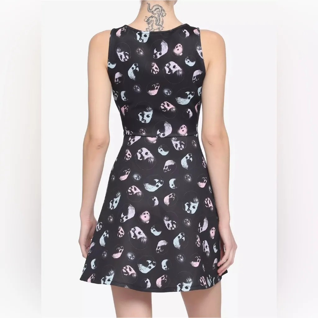 Hottopic Pastel Doll Heads Dress - Image 2