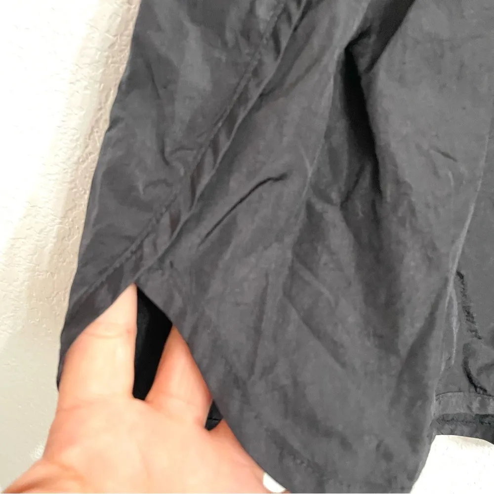 Free People Movement Womens Shorts Black High Waist Wide Band Lined Size XL - Image 5