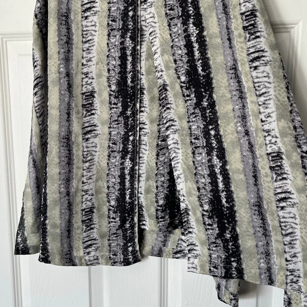 Mystree Sleeveless Watercolor Print Top - Size M - Image 7