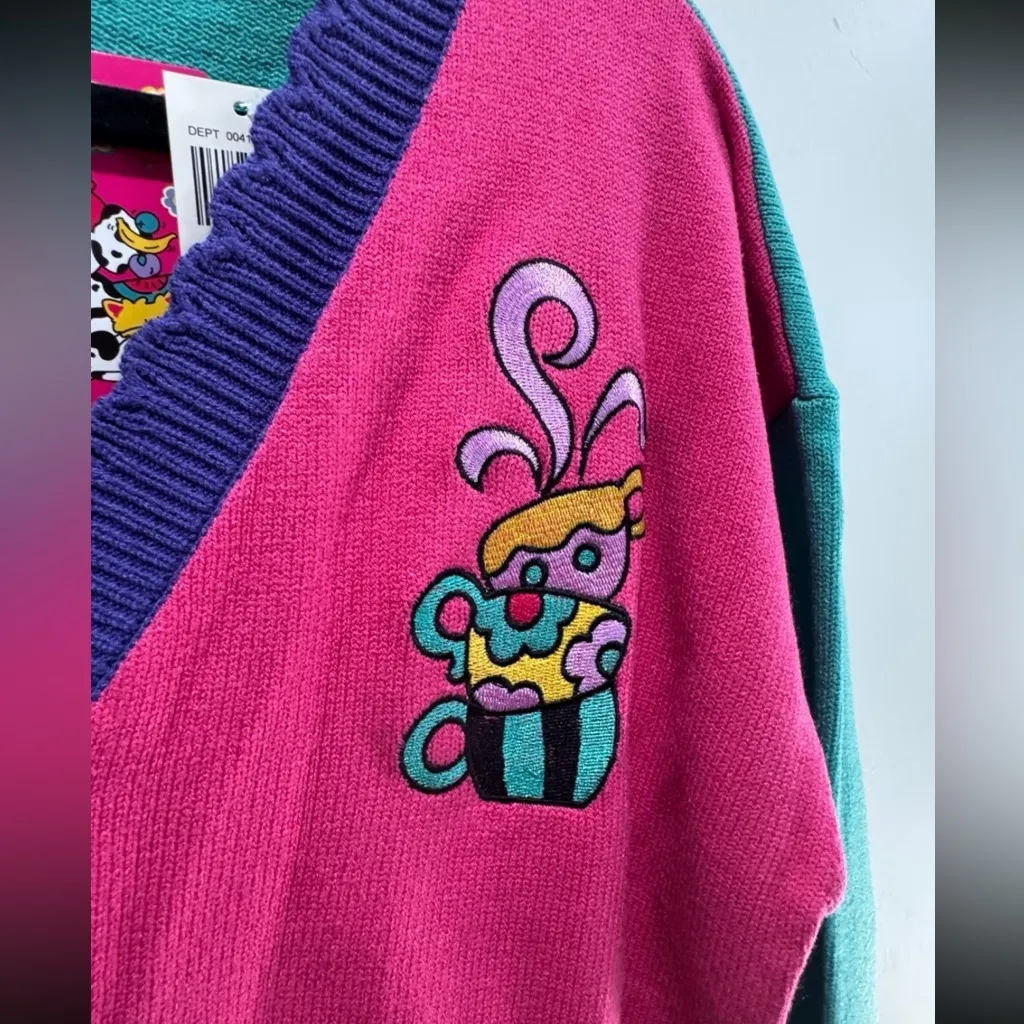 Sanrio Spottie Dottie Color Block Women's Cardigan - Image 6