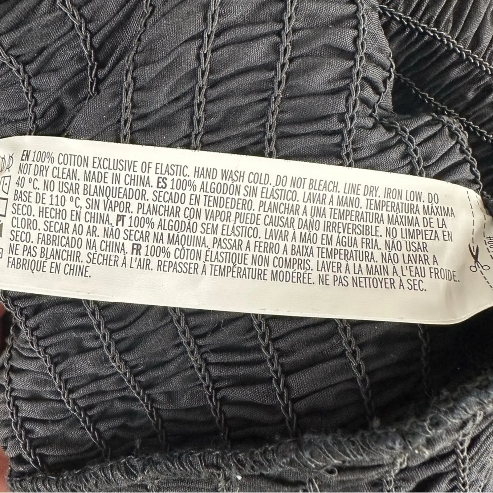 Forever21 Plus Gauze Bodycon Mini Little Black Going Out  Dress NWOT 0X 14/16 - Image 6