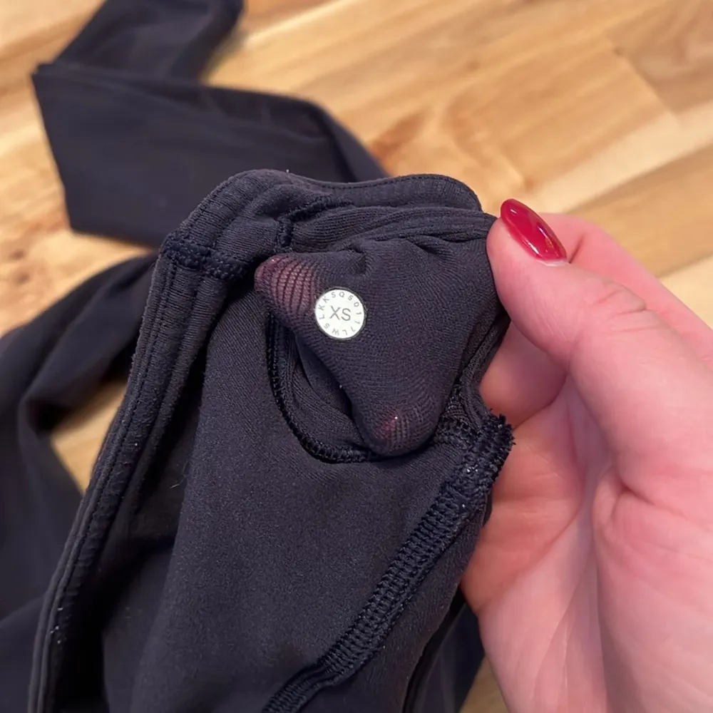 Leggings Tights Mesh Navy Blue 4 / XS - Image 11