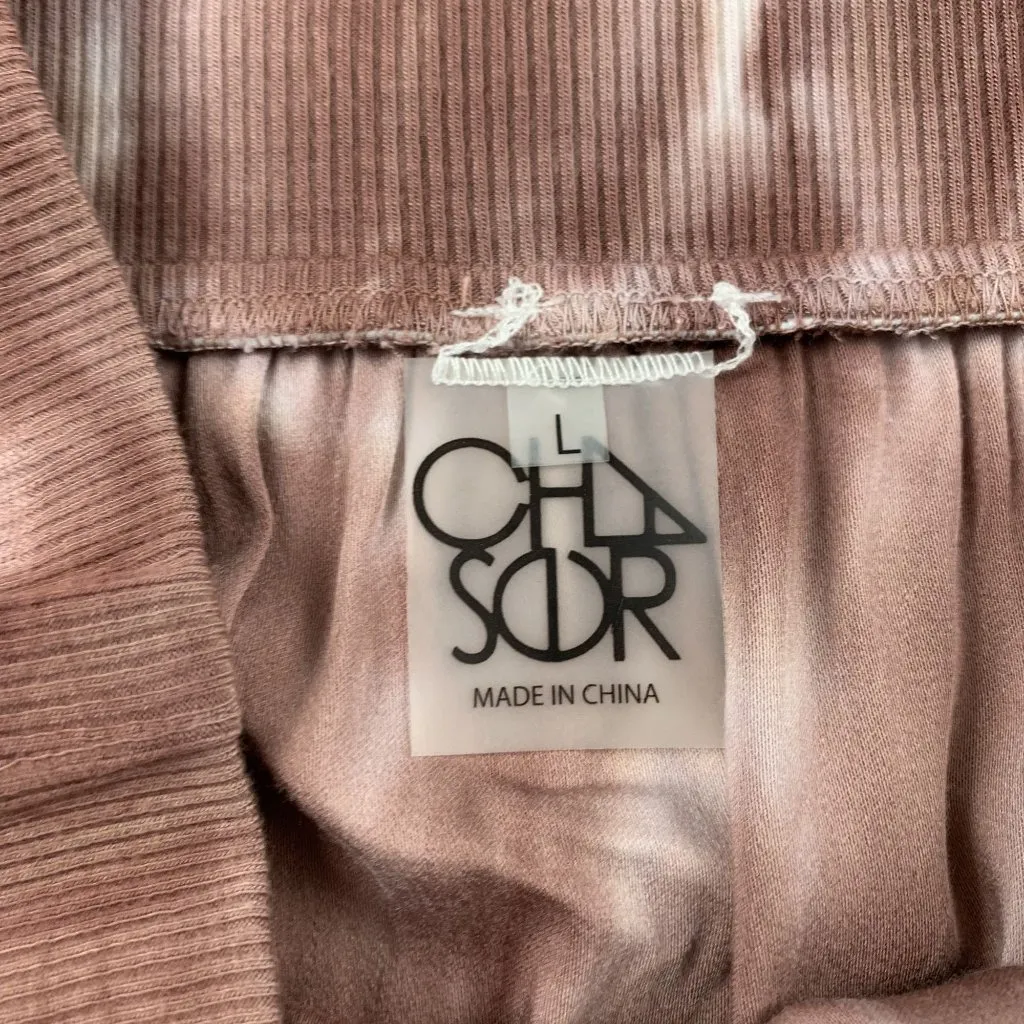 Chaser Quartz Tie Dye Pull On Faux Wrap Skirt L - Image 3