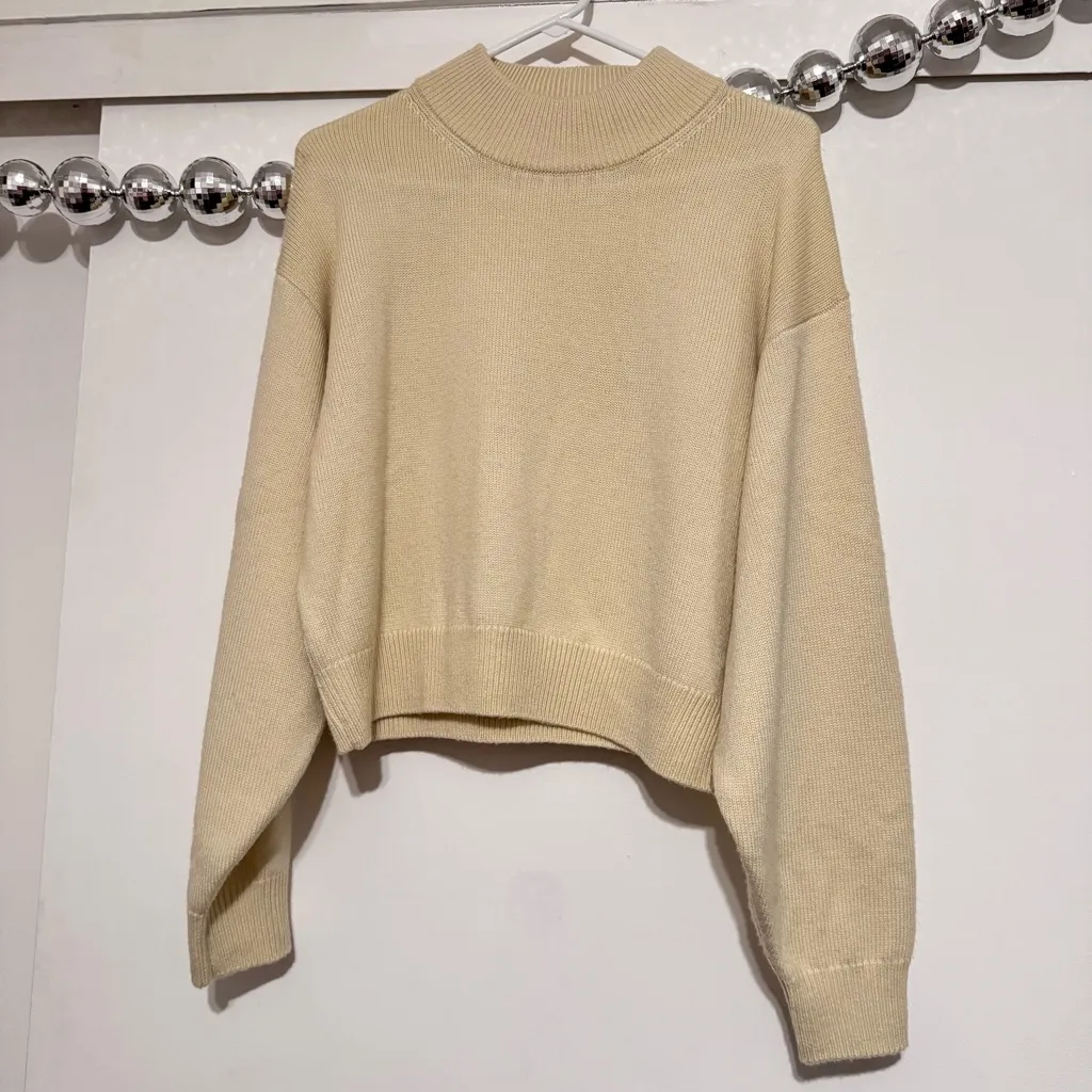 Aritzia Wilfred Free Harper Wool Blend Knit Sweater - Image 4