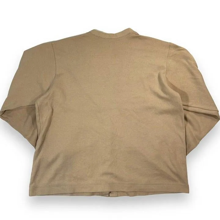 Vintage Ll‎ Bean Cardigan Tan Size L - Image 2
