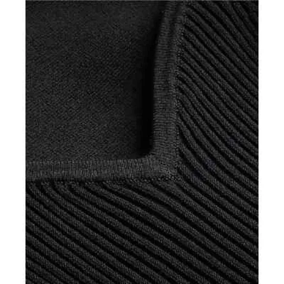 NWT Express Body Contouring Black Sweetheart Neck Ruffle Fit & Flare Dress XL - Image 5