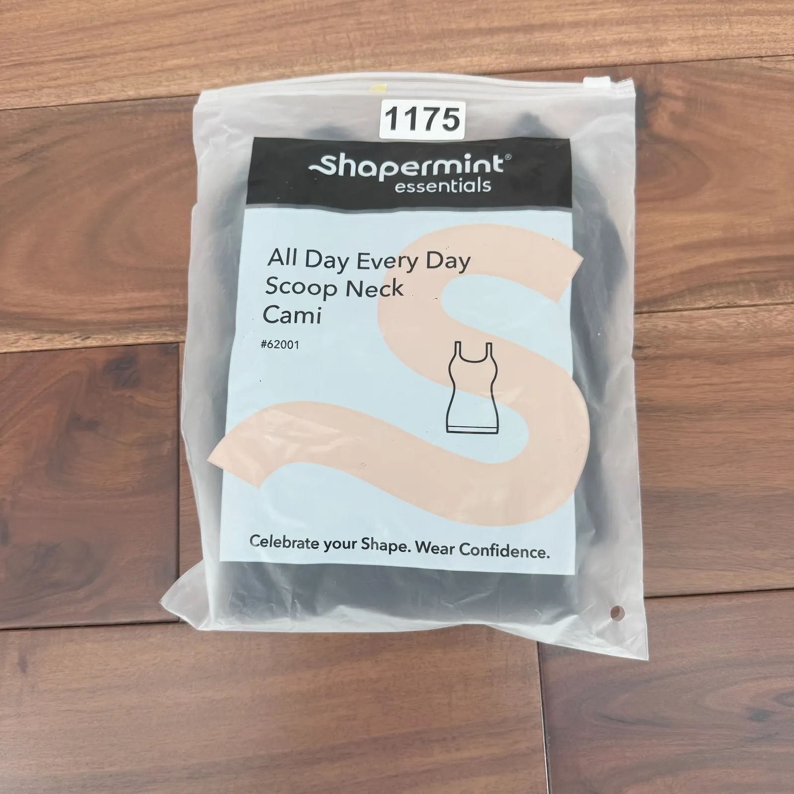 Shapermint Essentials All Day Every Day Scoop Neck Cami Black Size XL - Image 5