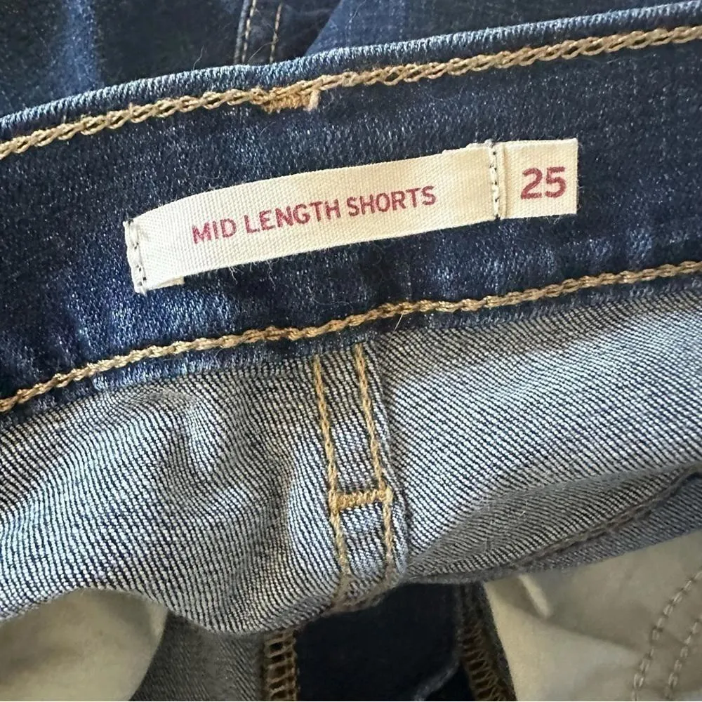 Levi’s Mid-Length Denim Shorts MAUI OCEAN - Image 7