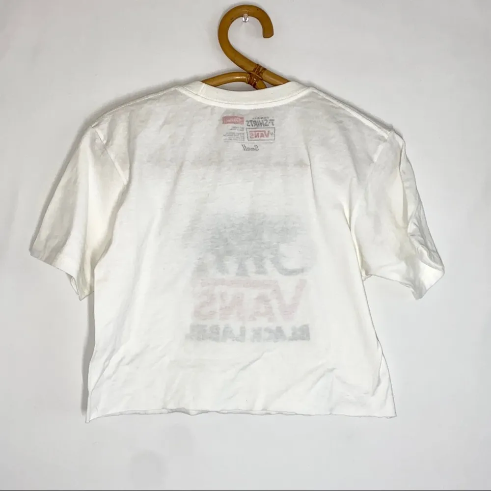 Vans White Crop Top - Image 4