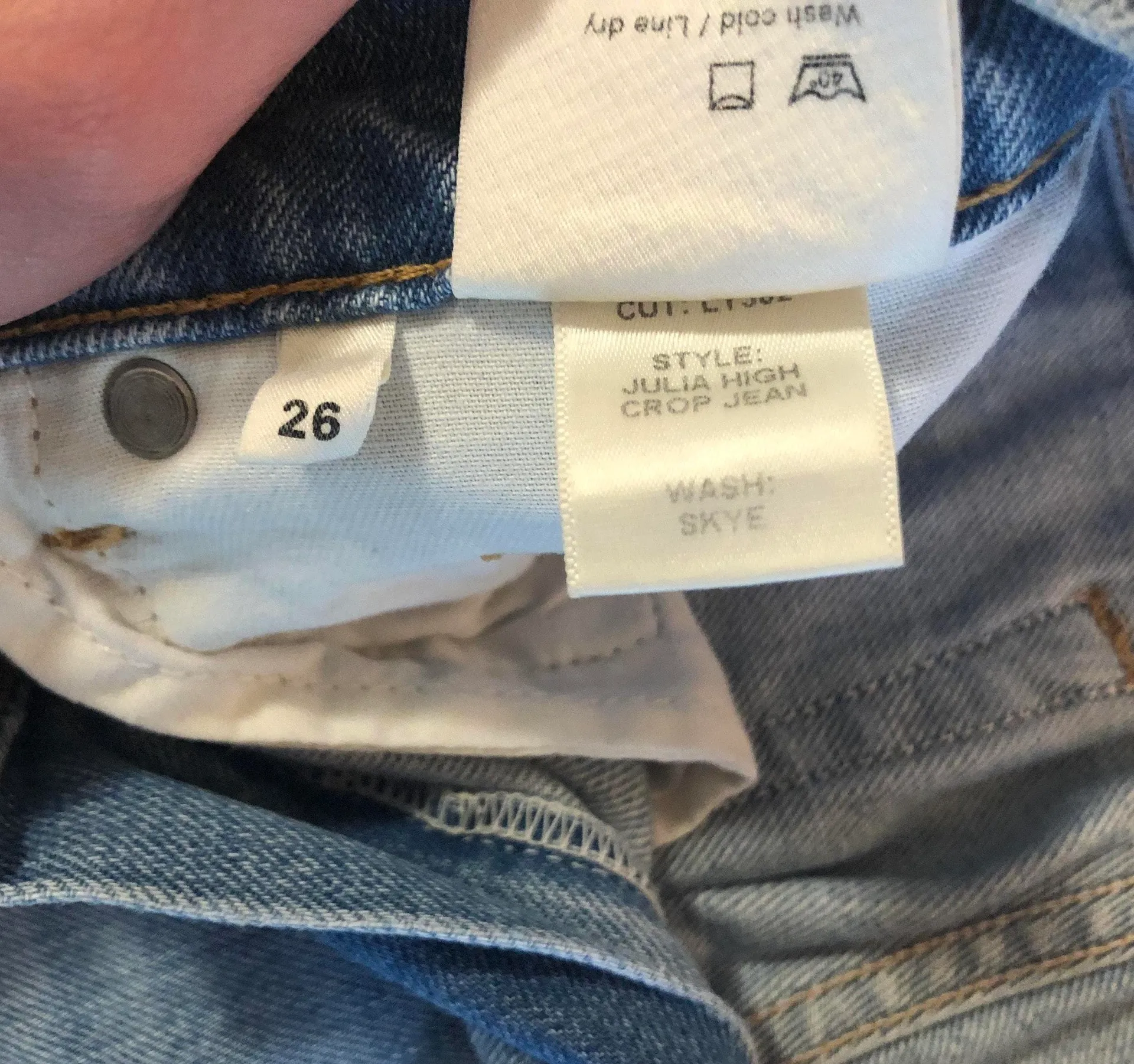 Reformation Julia High Crop Cigarette Jeans - Image 7