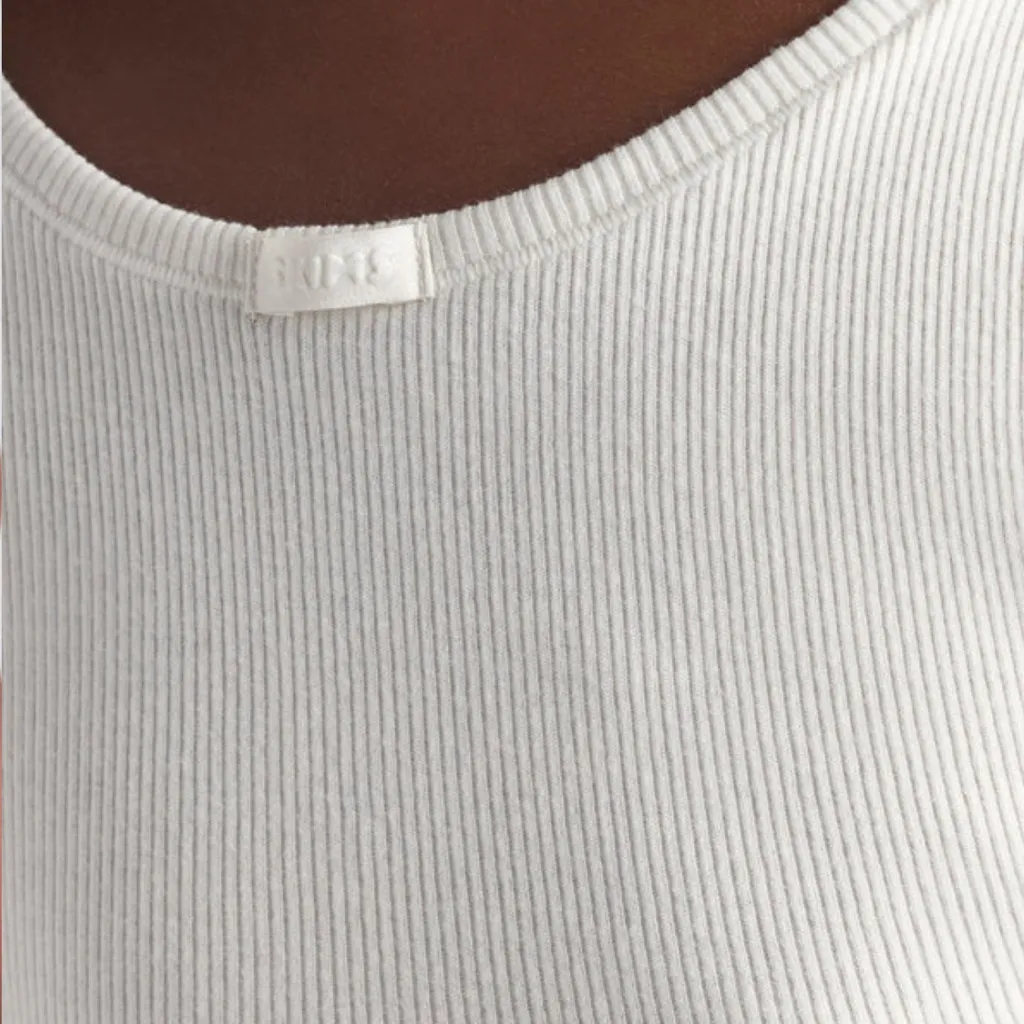 Skims Tank Gift Set Blue Cloud Cotyon Lounge Ribbed NEW With Gift Box! - Image 7