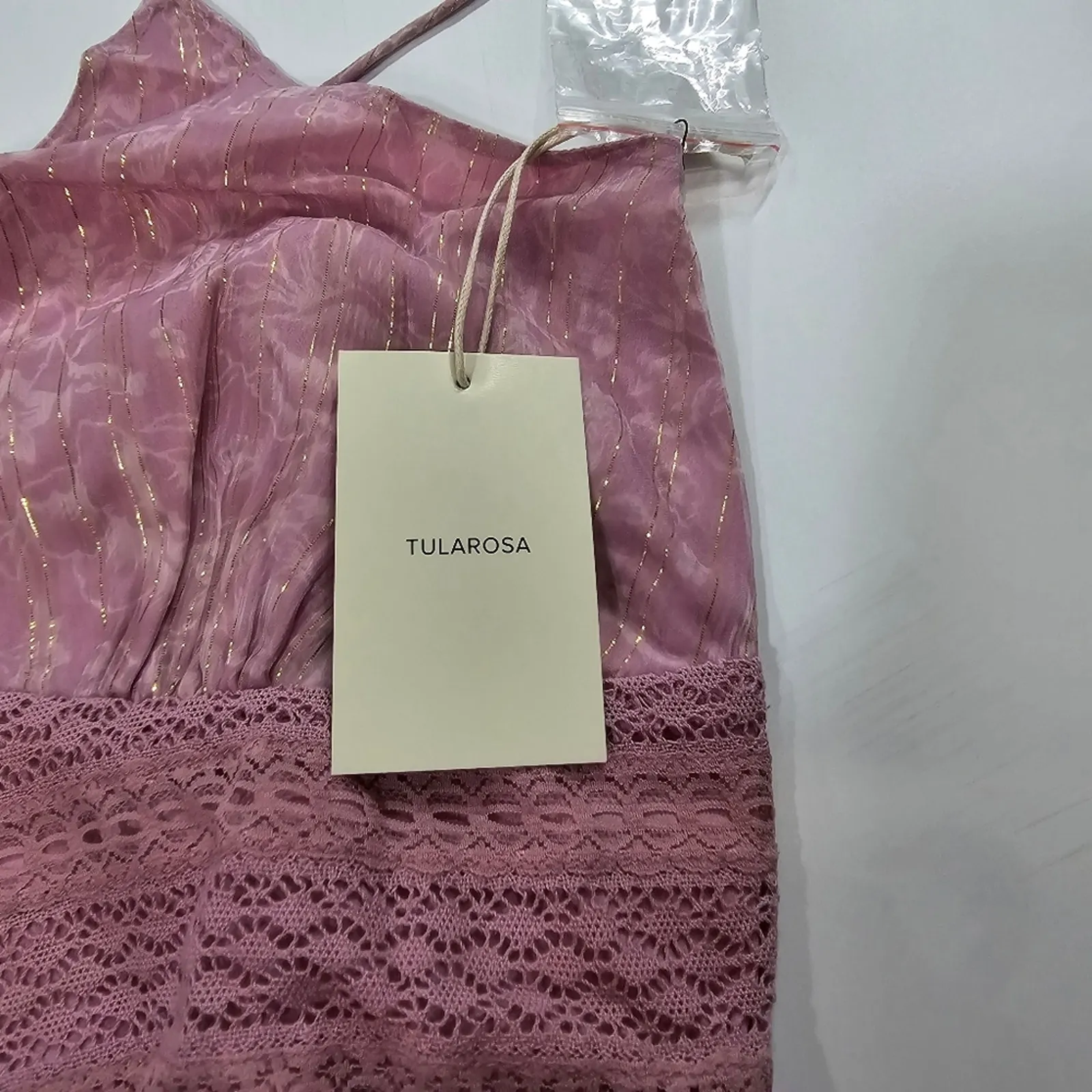 Tularosa Brooks Dress in Lilac Toile Floral XL - Image 8