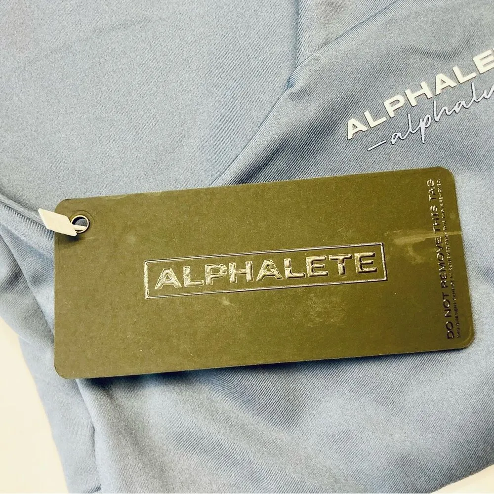 Alphalete Alphalux‎ Sport Bra Supreme blue horizon size XS - Image 5