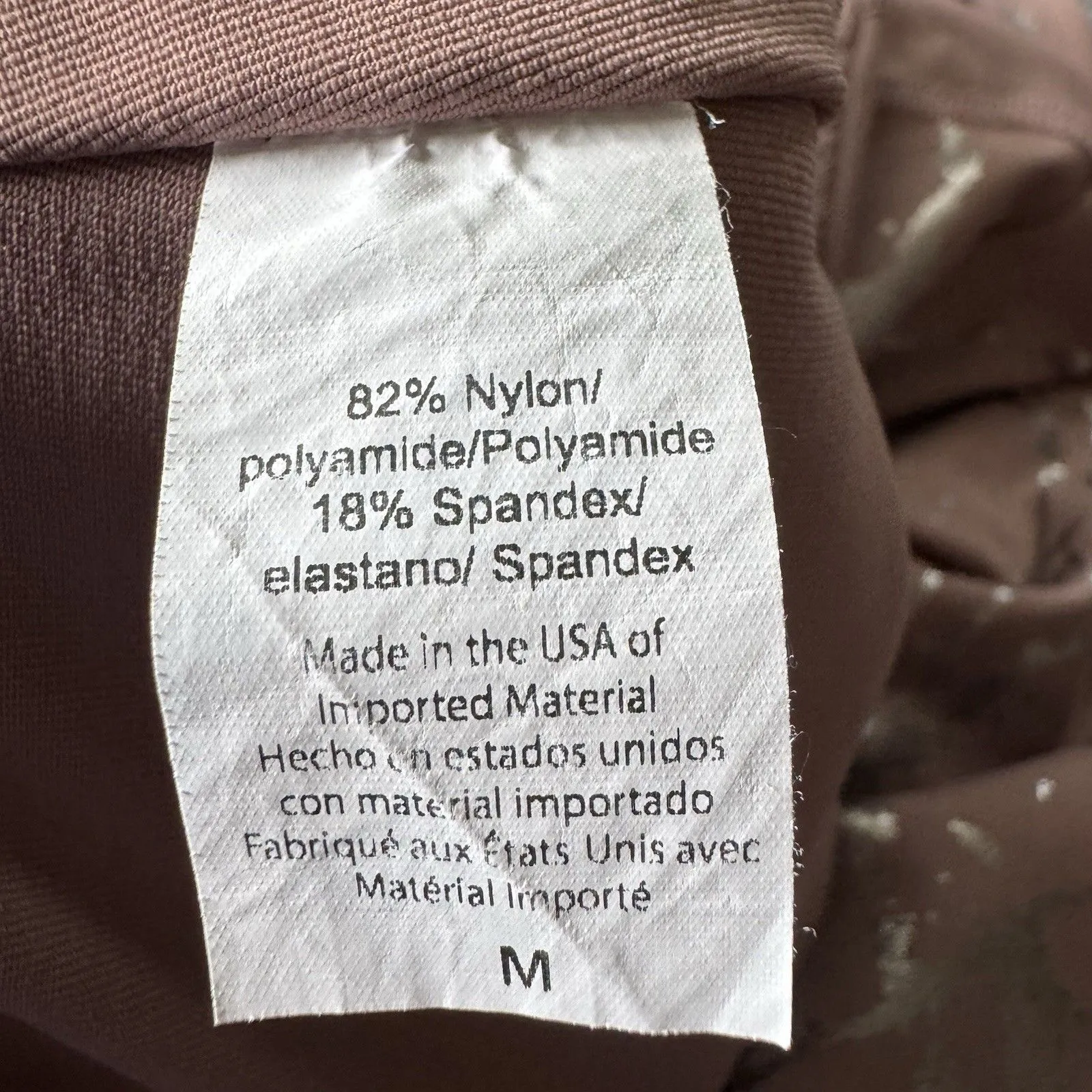 BEYOND YOGA Lost Your Marbles Legging in Mauve Pink & Silver Marble Medium EUC - Image 5