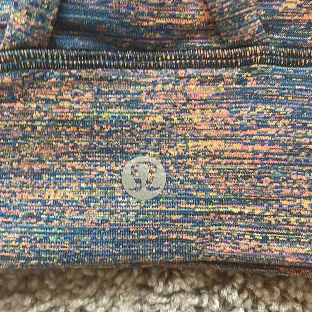 Lululemon energy bra high neck long line color multi - Image 4