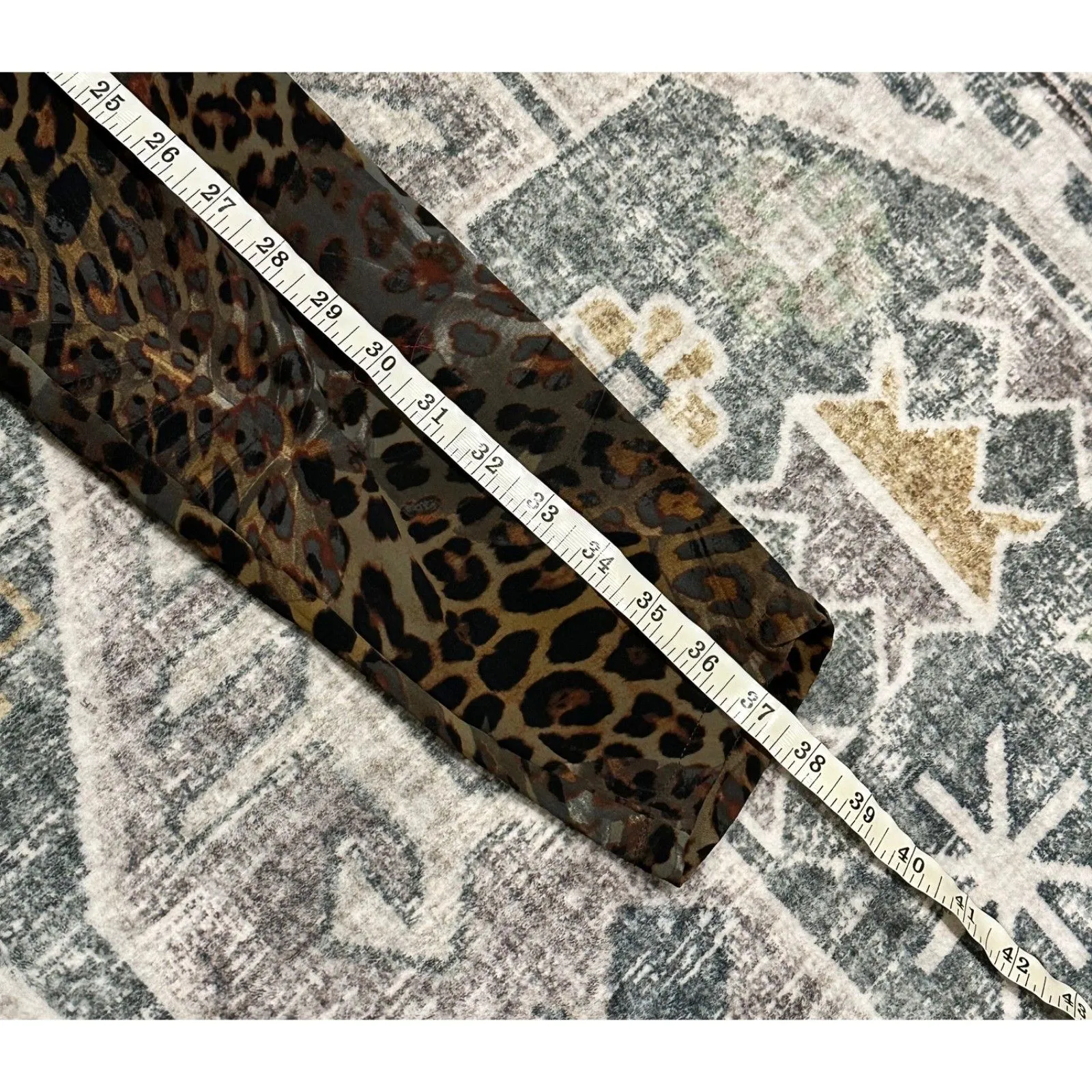 GUESS Leopard Print Jogger Pants - Image 10