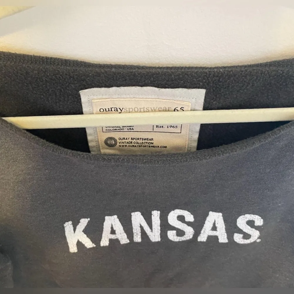 Vintage style Kansas sweatshirt - Image 2