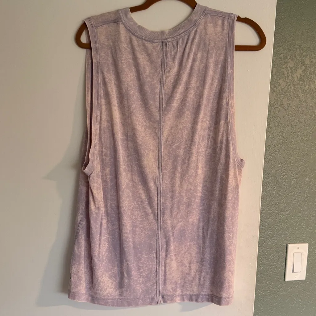 Like new Lululemon All Yours Tank cloudy faint wash lavender - Image 5