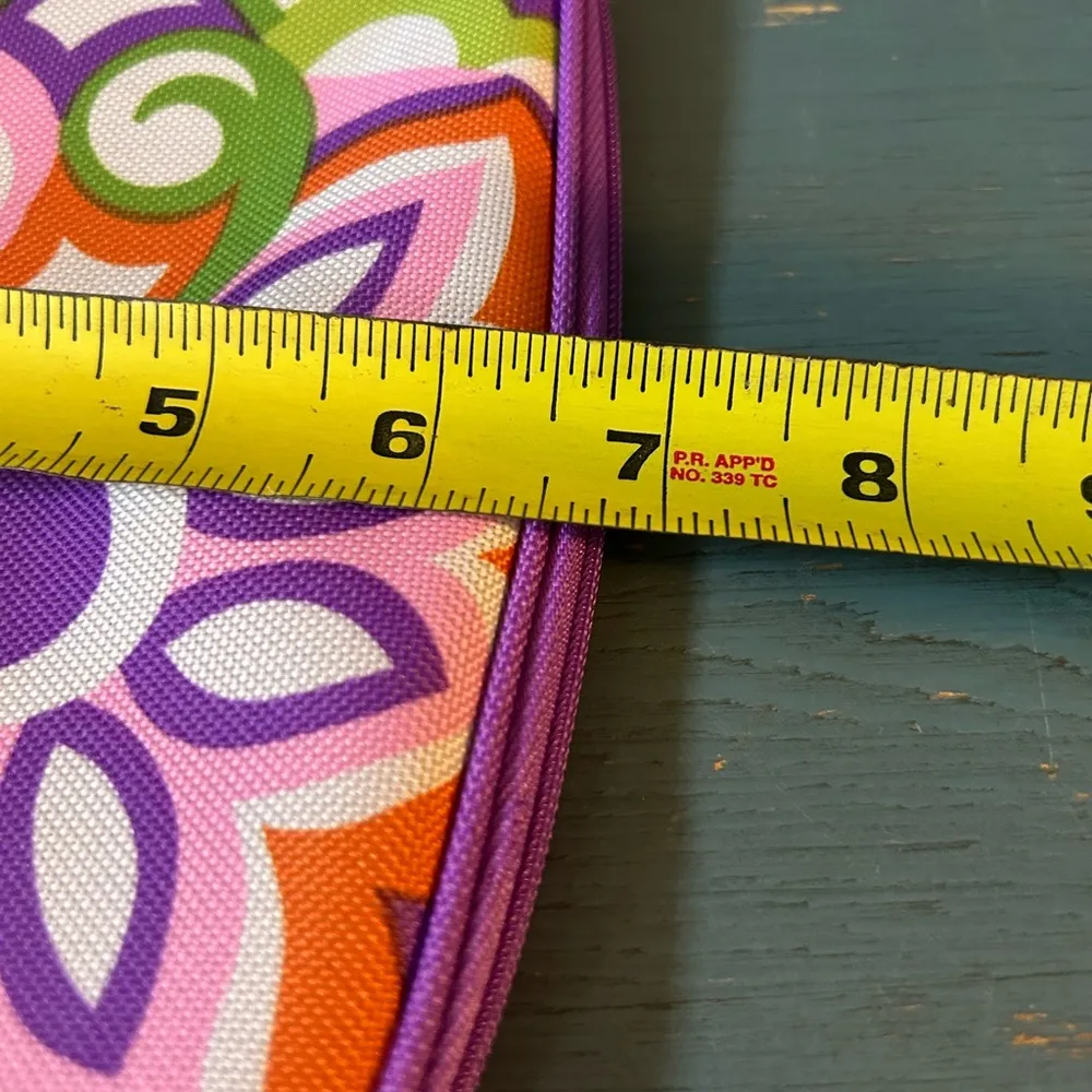 Colorful Clinique Floral Cosmetic Bag (New) - Image 6