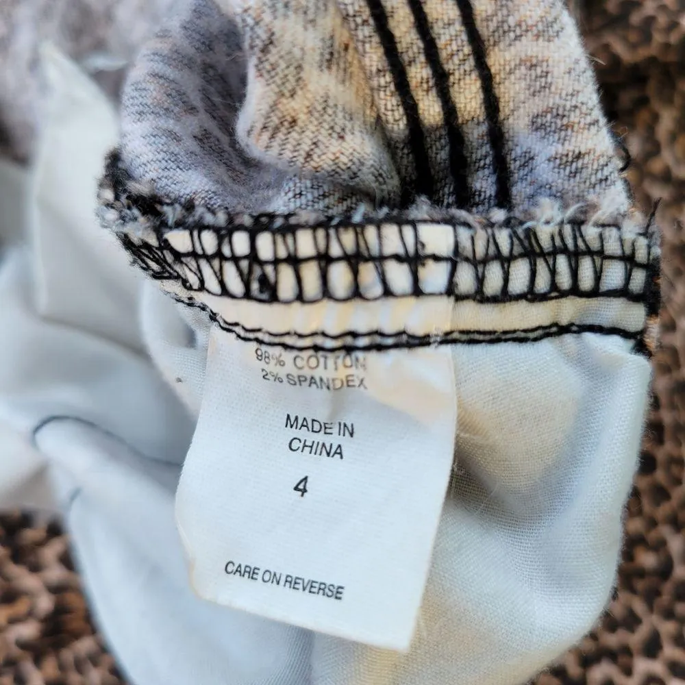 NY&CO leopard print skinny jeans size 4 - Image 6