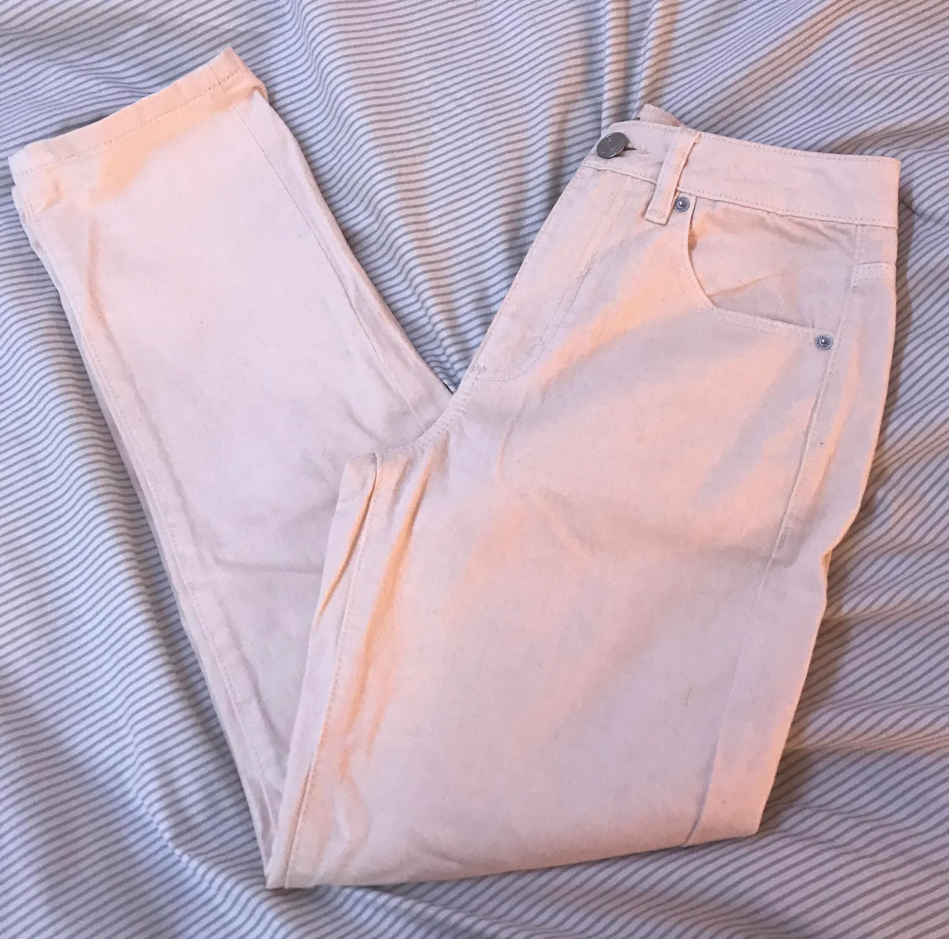 Garage Pale Yellow Mom Jeans - Image 2