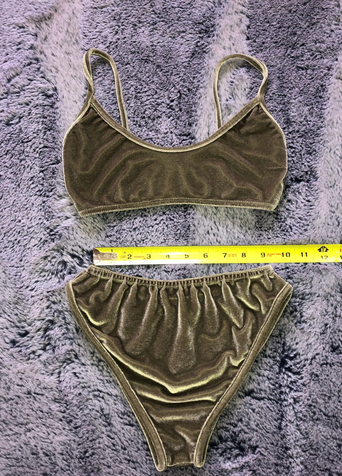Nasty Gal Velvet Set - Image 5
