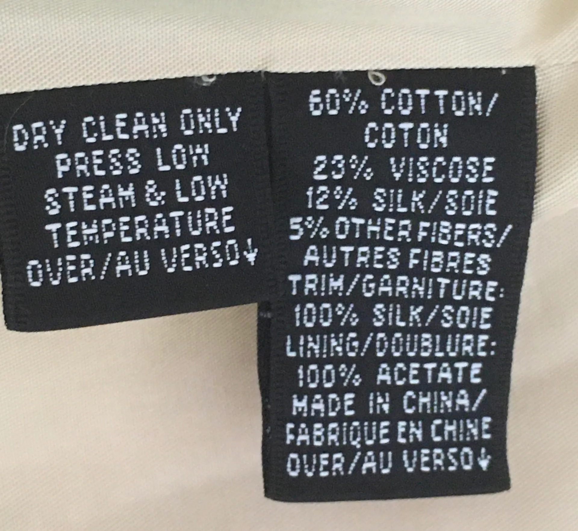 Ellen Tracy Peach Tweed Blazer - Image 8