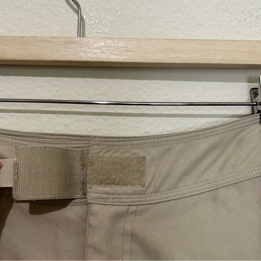 Patagonia Kokawe Capilene‎ Capri Pants Womens Size 6 Outdoors Hiking Kahki - Image 5