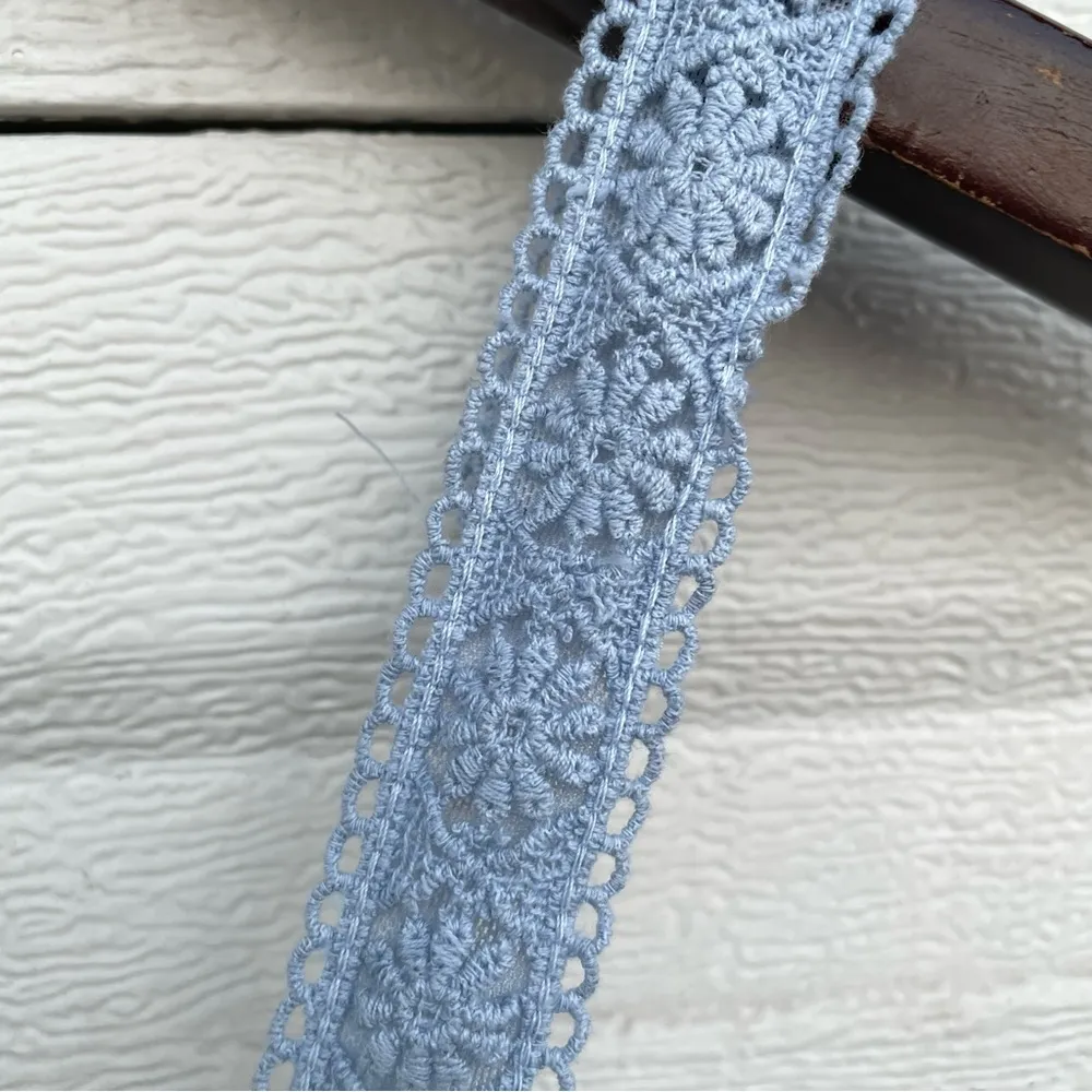 Torrid Womens Shirt Blue Plus Feather Cold Shoulder Flutter Sleeve Plus 1X - Image 10